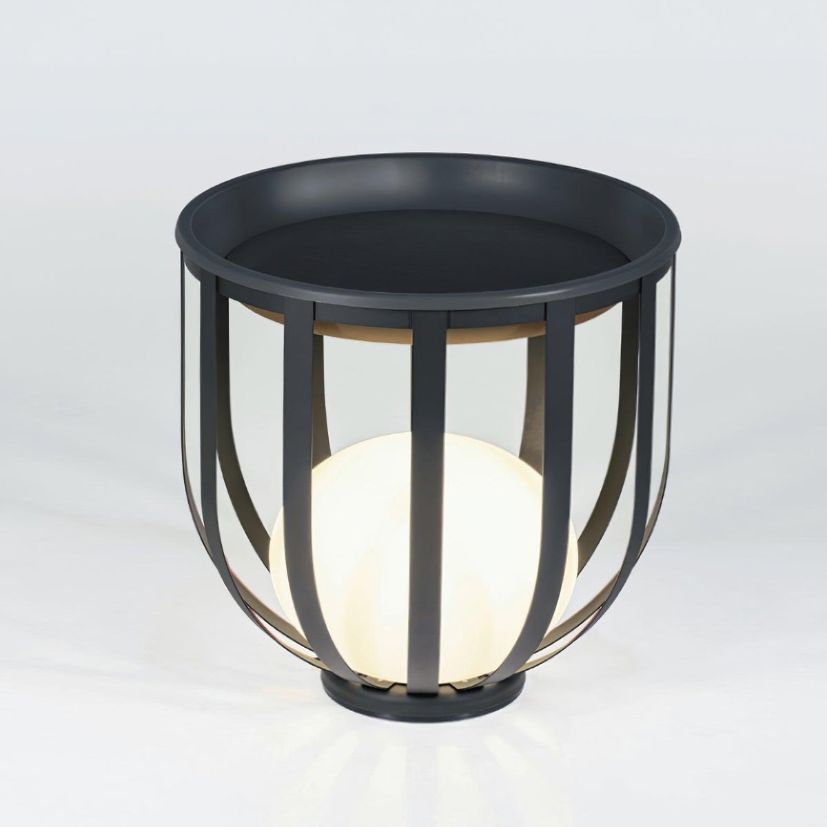 Bols Outdoor Garden Lamp ∅ 21.7″ x H 21.3″ / Dia 55cm x H 54cm / Model A: Wired Version Model / Warm Light Floor lamp
