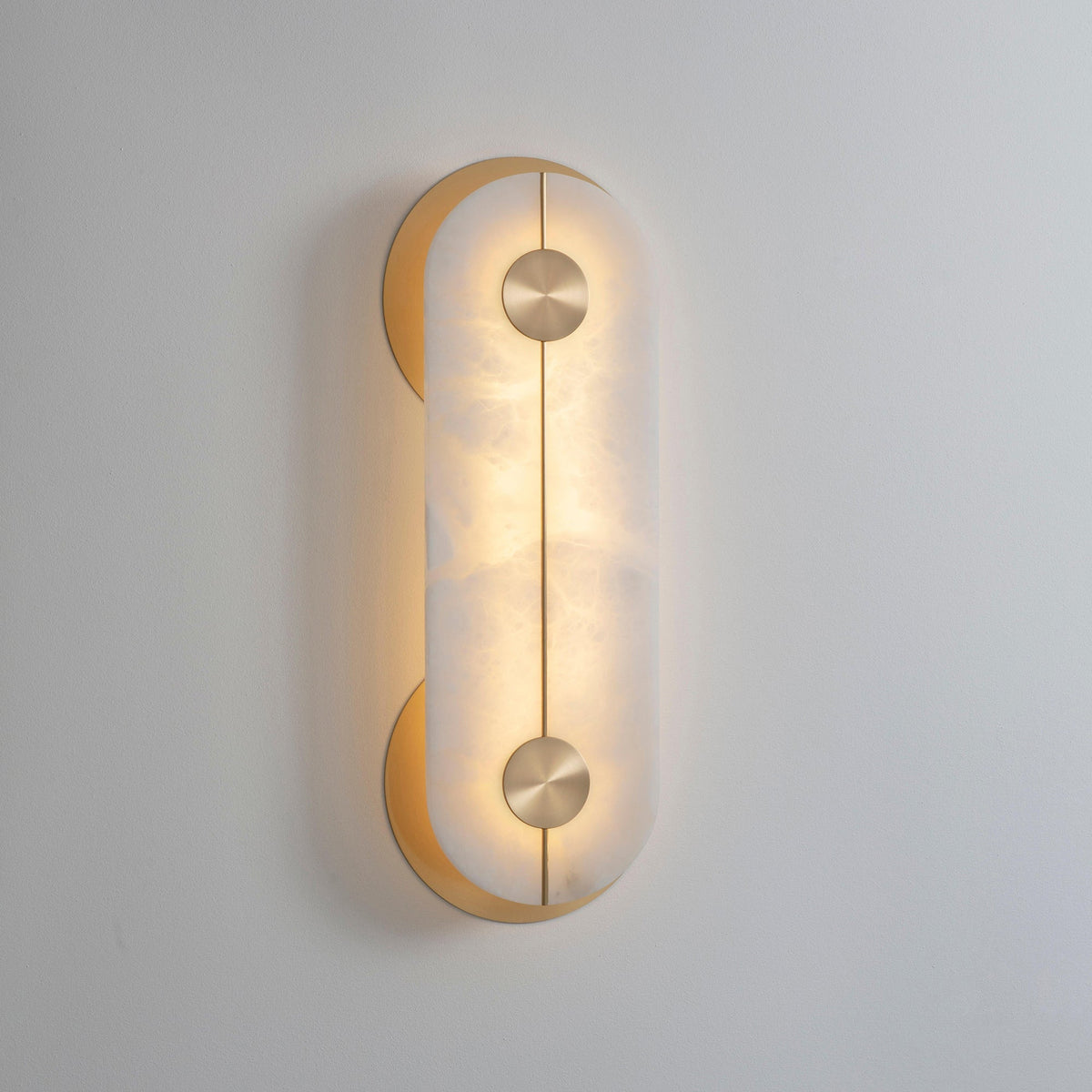 Brace Alabaster Wall Lamp