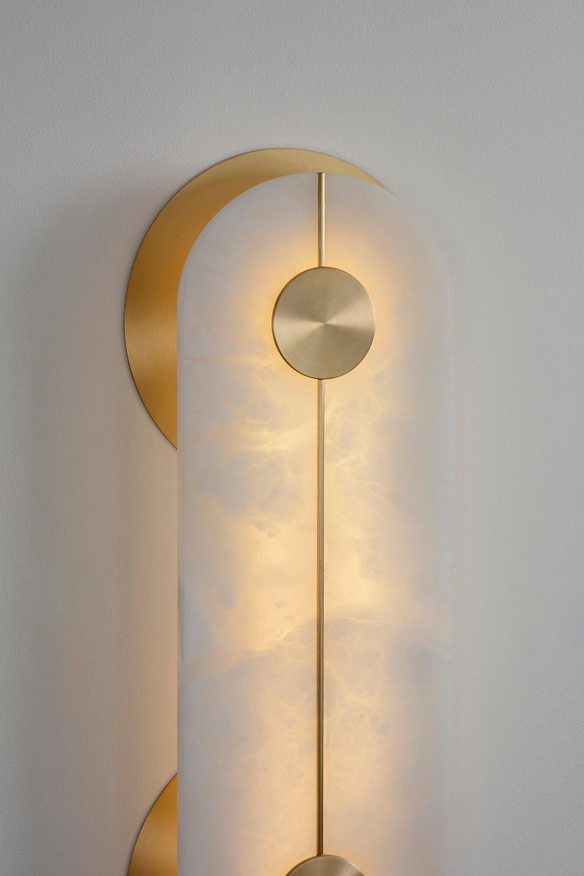 Brace Alabaster Wall Lamp