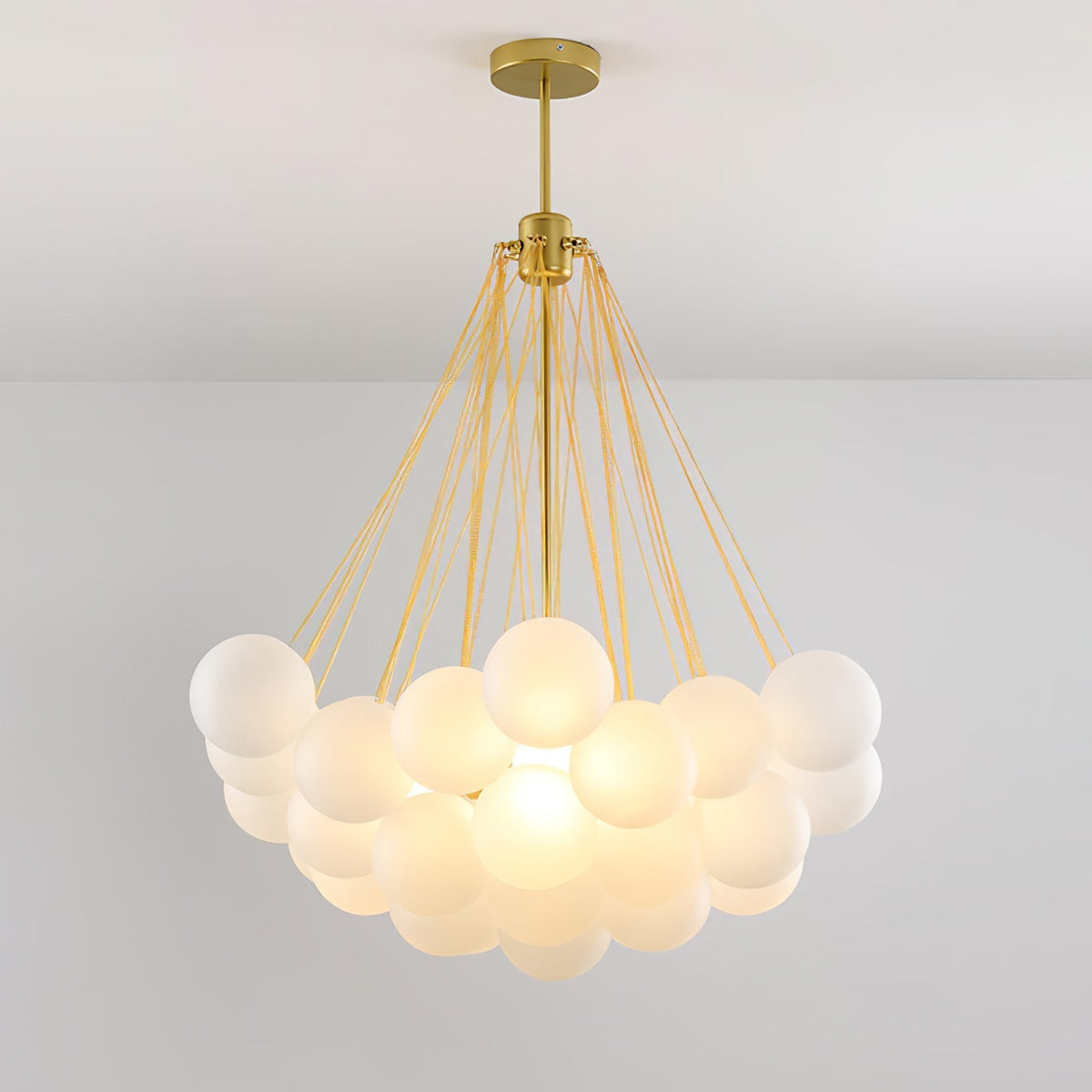 Bubble Chandelier 37heads ? 31.5″ x H 39.4″ / Dia 80cm x H 100cm / Gold Chandelier