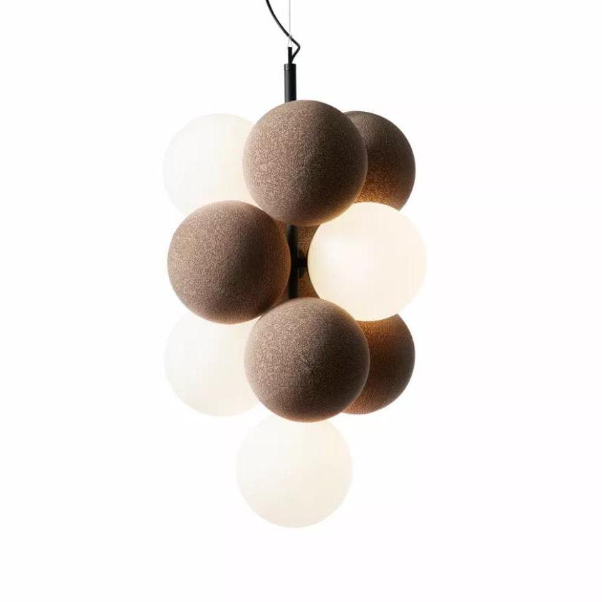 Bubbles Holly Pendant Lamp Vertical ∅ 10.2″ x H 18.9″ / Dia 26cm x H 48cm / Terracotta Pendant light