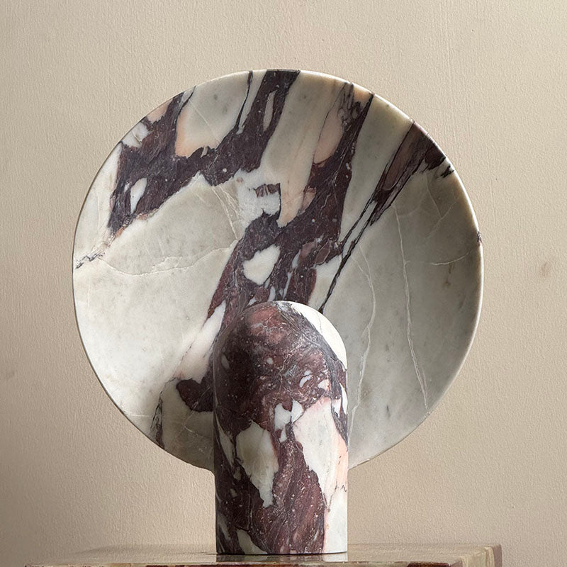 Fan Marble Table Lamp