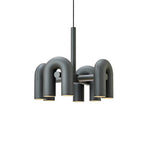 Cirkus Chandelier 4 Heads ? 23.6″ x H 14.8″ / Dia 60cm x H 37.5cm (Power: ~56W) / Black / Warm White Chandelier