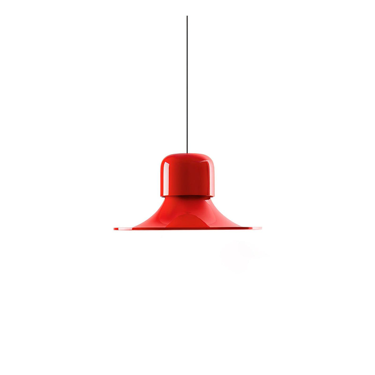 Campana Pendant Light ∅ 25.2″ x H 12.8″ / Dia 64cm x H 32.6cm / Red / Warm White Pendant light