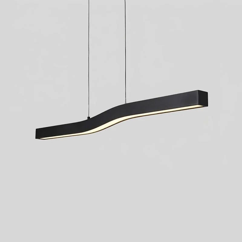 Camur Brass Linear Chandelier