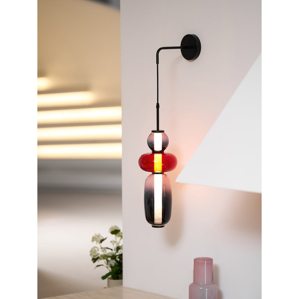 Stained Glass Wall Lamp