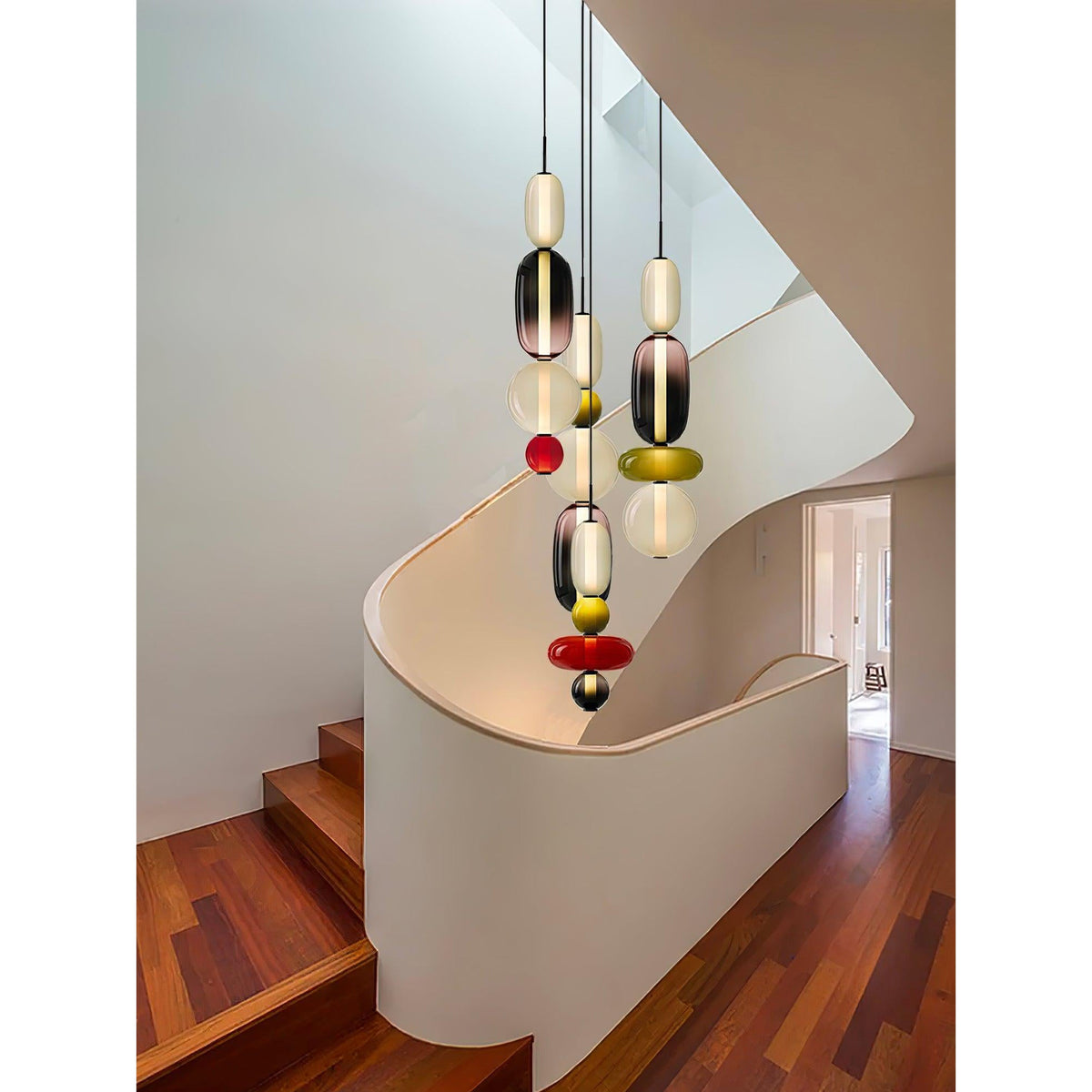 Stained Glass Chandelier