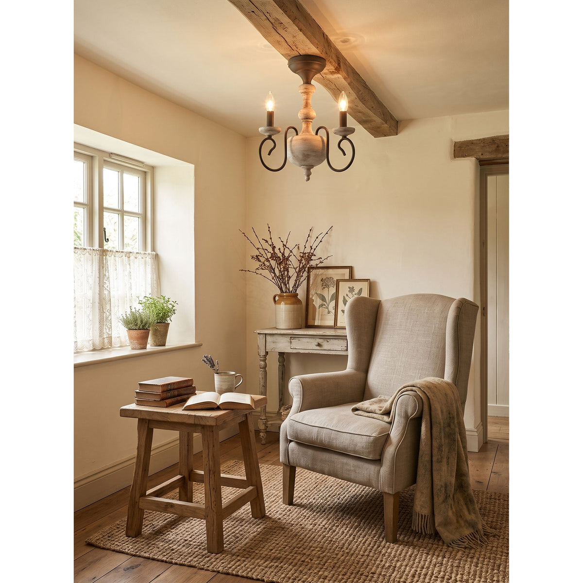 Castile Semi Flush Ceiling Light