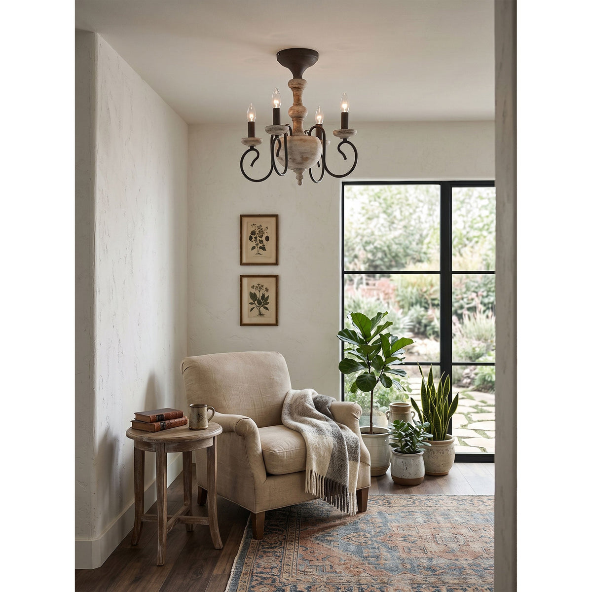 Castile Semi Flush Ceiling Light