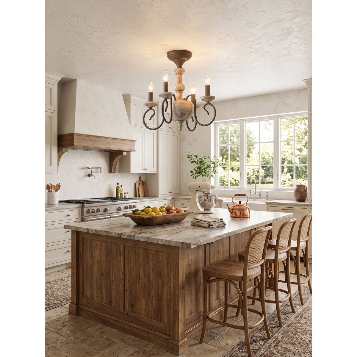 Castile Semi Flush Ceiling Light