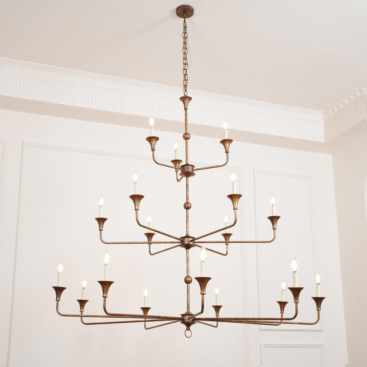 Thousand Brass Chandelier chandelier