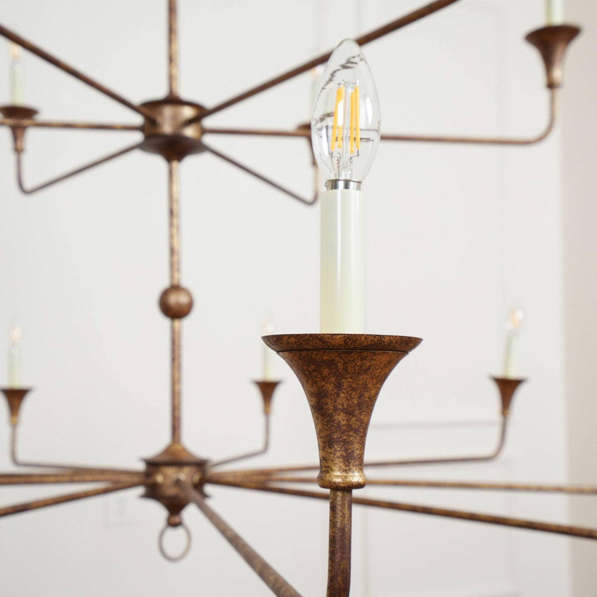 Thousand Brass Chandelier chandelier
