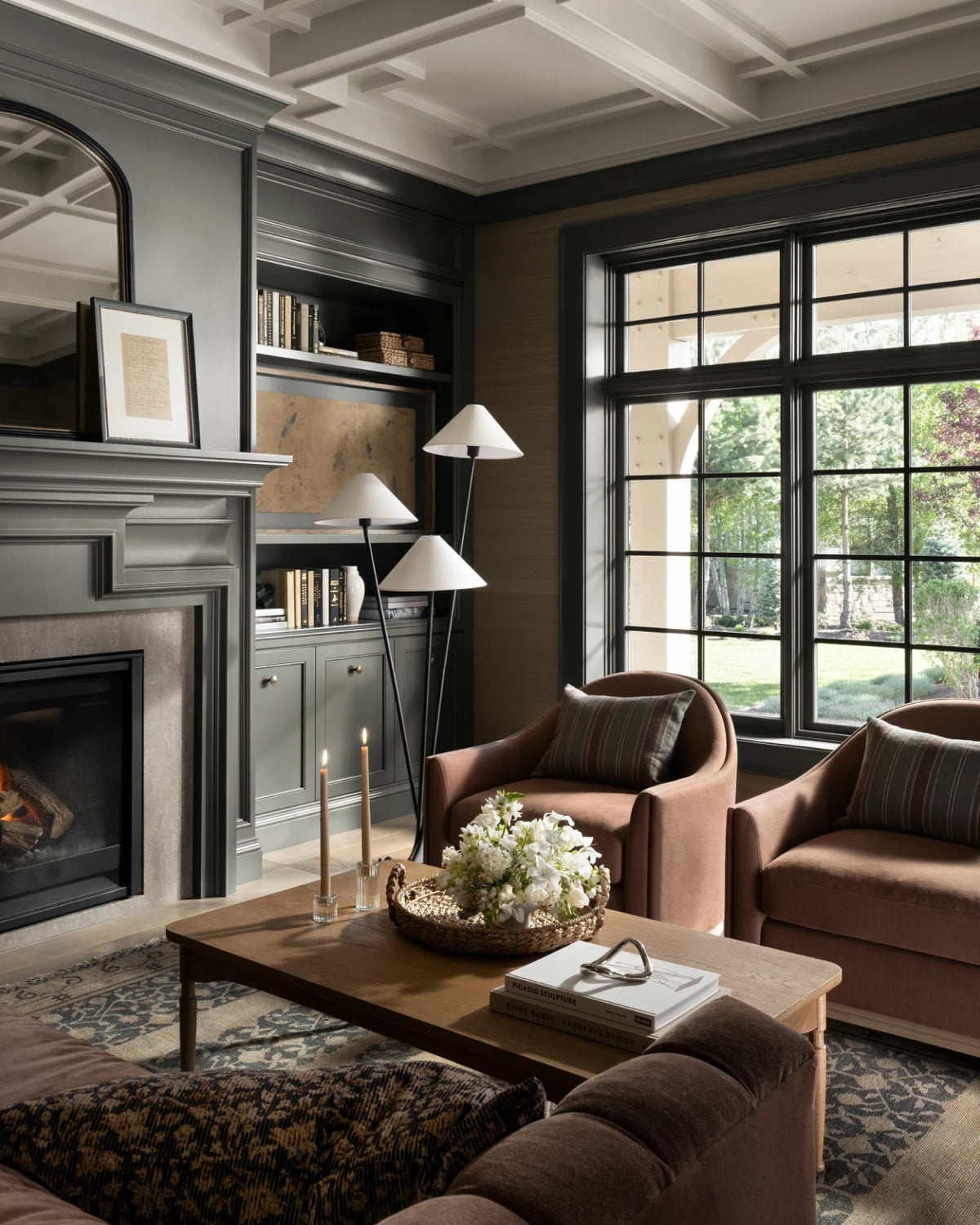 Cedar Floor Lamp