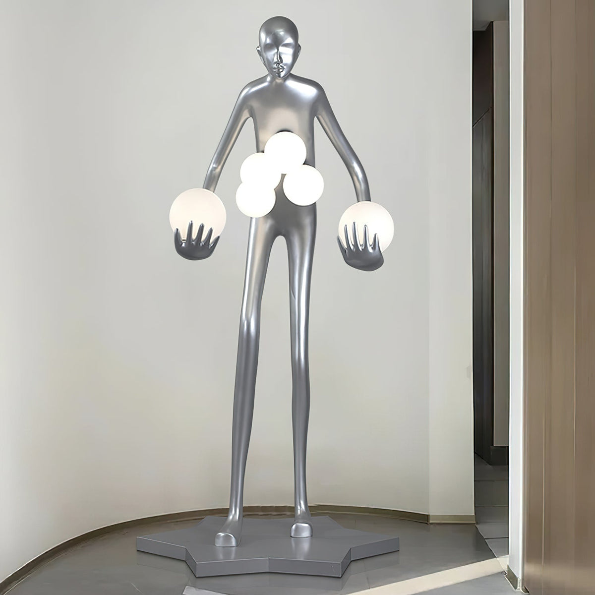 Celestial Guardian Sculpture Floor Lamp Floor lamp