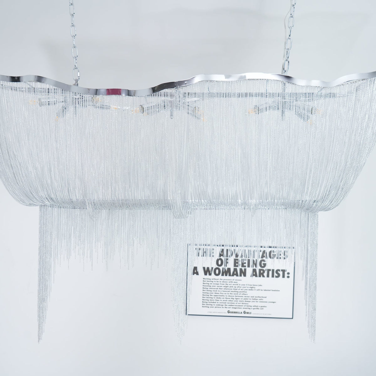 Chains Shimmering Chandelier Chandelier