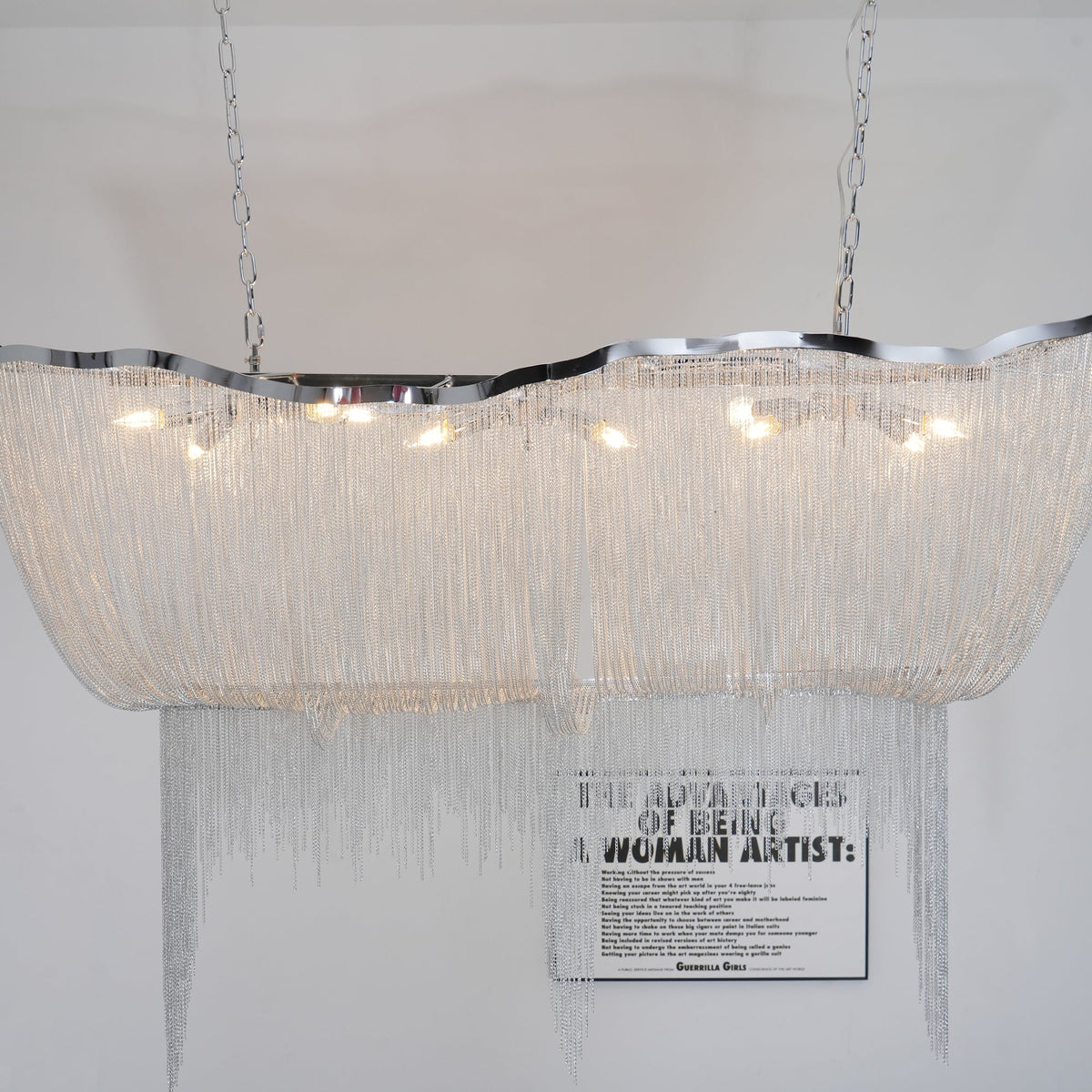 Chains Shimmering Chandelier Chandelier