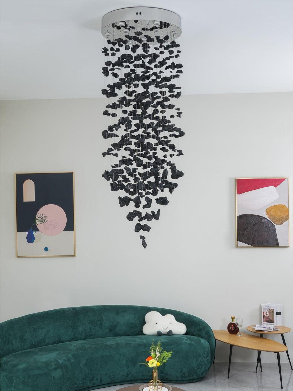Charcoal Chandeliers M to R Chandelier