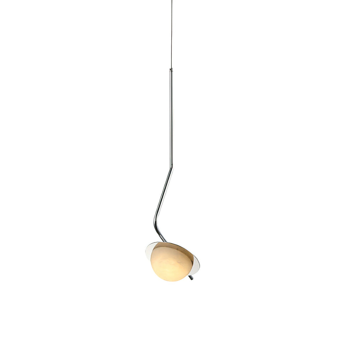 Chic Luminance Alabaster Pendant Light