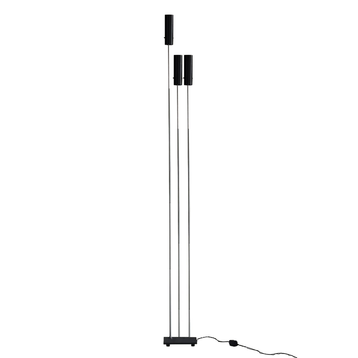 Cima Floor Light 3 heads L 9.8″ x H 70.8″ / L 25cm x H 180cm / Black / US Plug Floor lamp