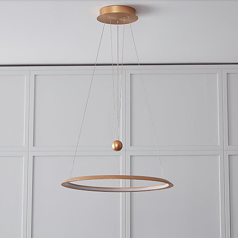 Circular LED Chandelier Chandelier