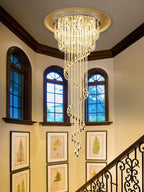 Classic Symphony Spiral Chandelier Chandelier