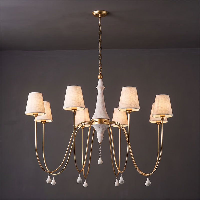 Clay Chandelier