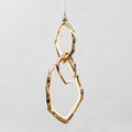 Cloud Rings Series Brass Chandelier ? 13.8″ x W 7.5″ x H 28″ / Dia 35cm x W 19cm x H 71cm / Brass & White / Warm Light