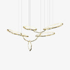 Cloud Rings Series Brass Chandelier Chandelier