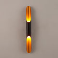 Coltrane Wall Lamp ? 3.1″ x H 39.3″ / Dia 8cm x H 100cm / Matt Black & Gold Wall lamp