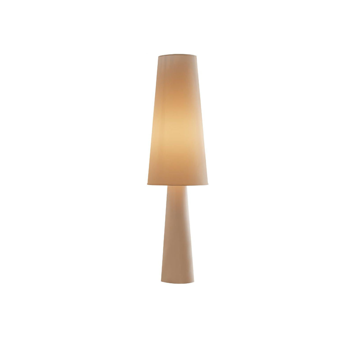 Column Fabric Floor Lamp Model C ∅ 18.9″ x H 70.9″ / Dia 48cm x H 180cm / White / US Plug Floor lamp