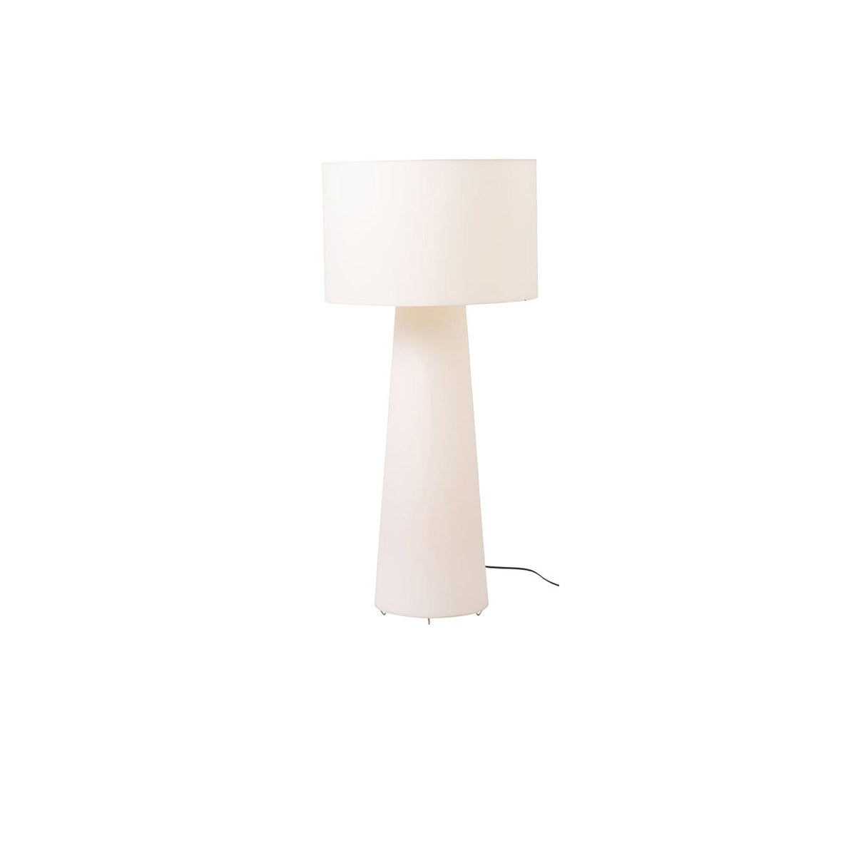 Column Fabric Floor Lamp Model B ∅ 22″ x H 47.2″ / Dia 56cm x H 120cm / White / US Plug Floor lamp