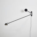 Precision Movement Wall Lamp W 48.8″ x H 7.9″ / W 124cm x H 20cm / Black / US Plug Wall lamp