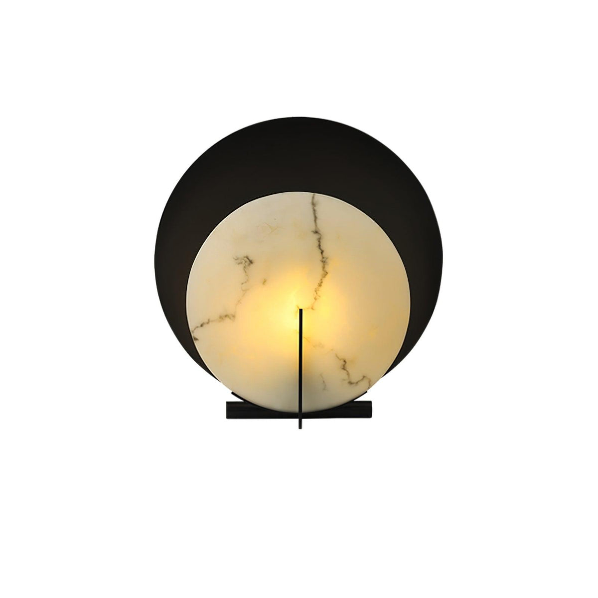 Corbett Asteria Table Lamp ∅ 13.8″ x H 14.6″ / Dia 35cm x H 37cm / Black & White / US Plug Table lamp