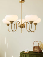 Creamy Persimmon Chandelier Chandelier