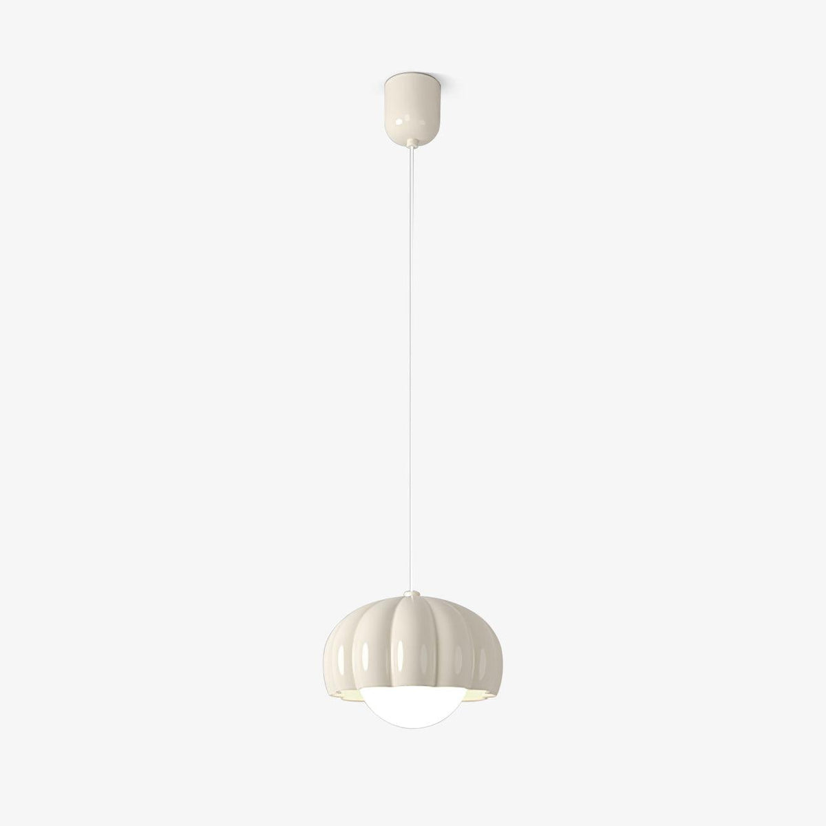 Creamy Pumpkin Pendant Light Pendant light