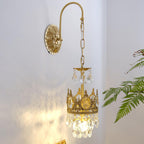 Crystal Crown Sconce Wall lamp