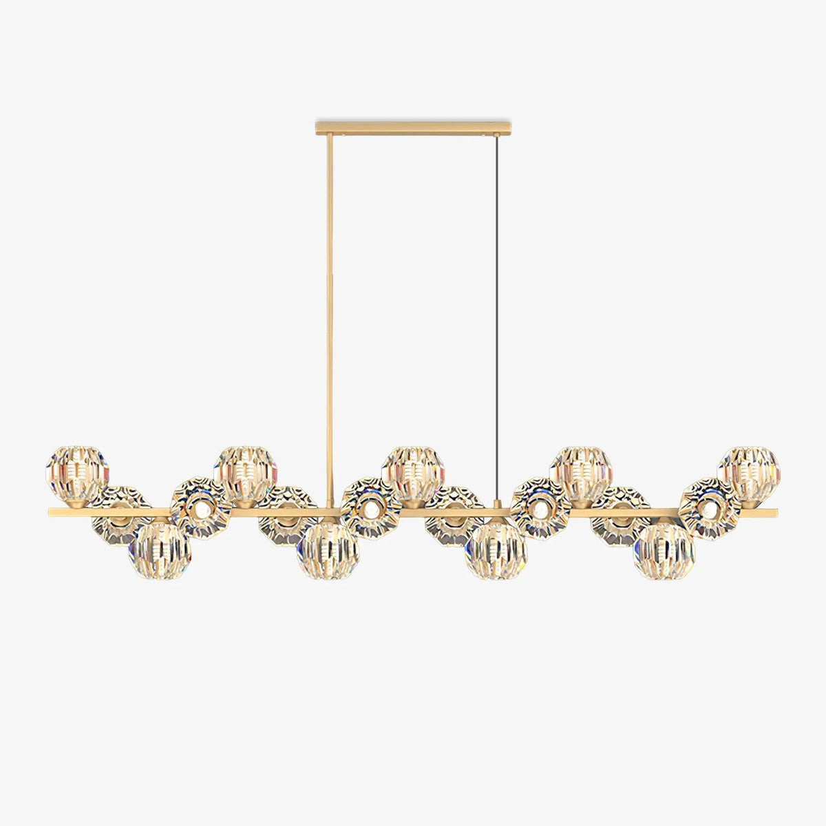 Crystal Glass Ball Chandelier Chandelier