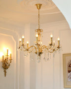 Crystal Pearl Chandelier Chandelier