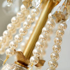 Crystal Pearl Chandelier Chandelier