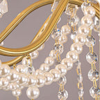 Crystal Pearl Chandelier Chandelier