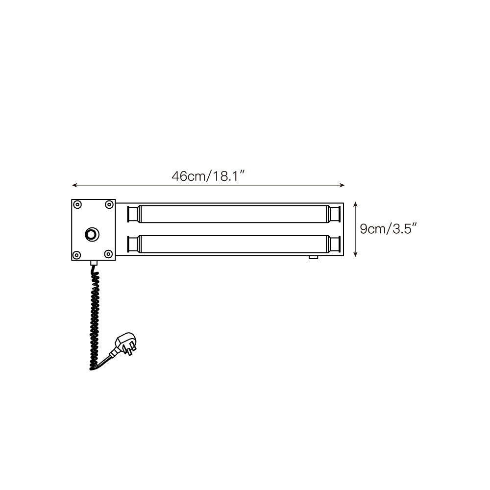 Cutshall Plug-in Wall Lamp