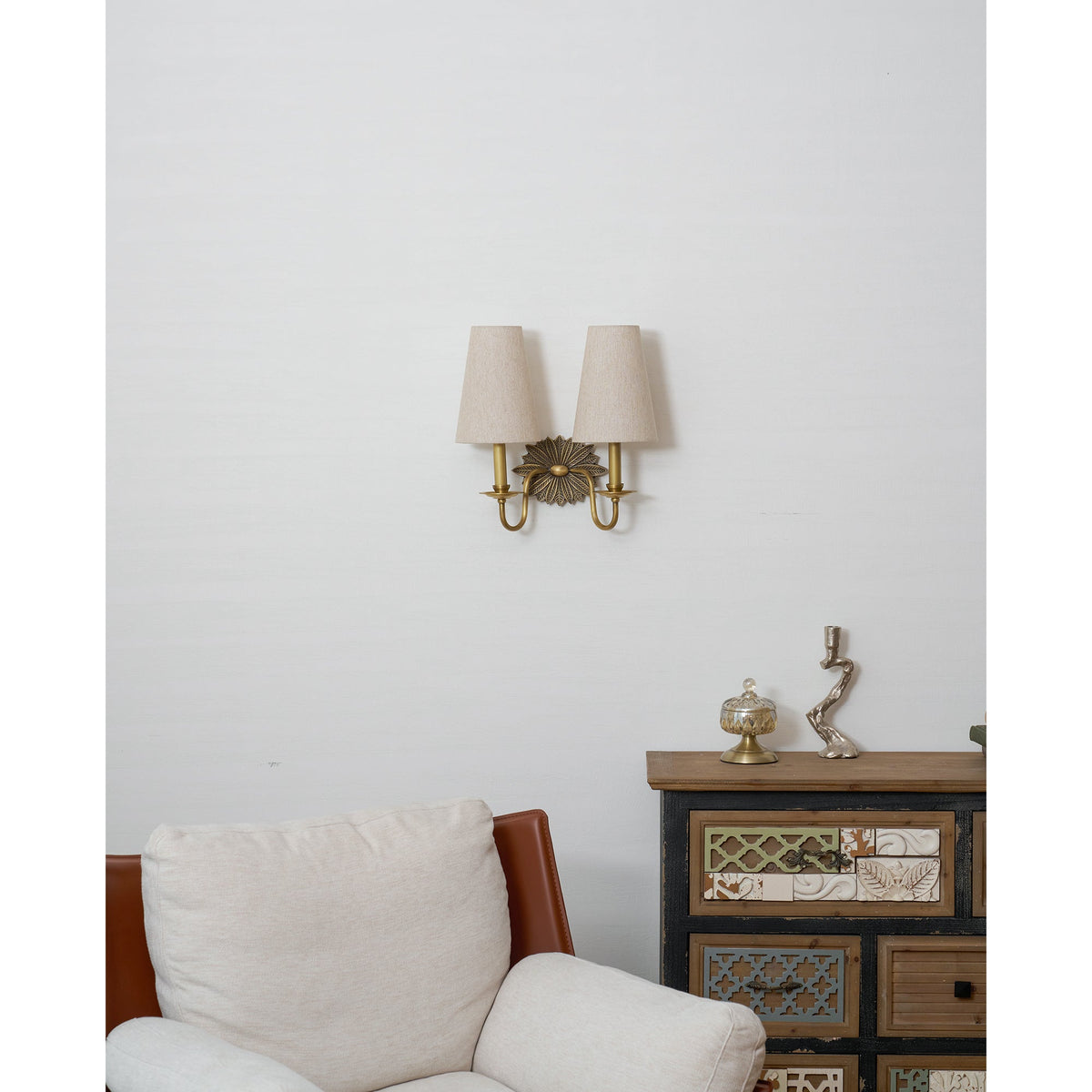 Demeter Double Sconce