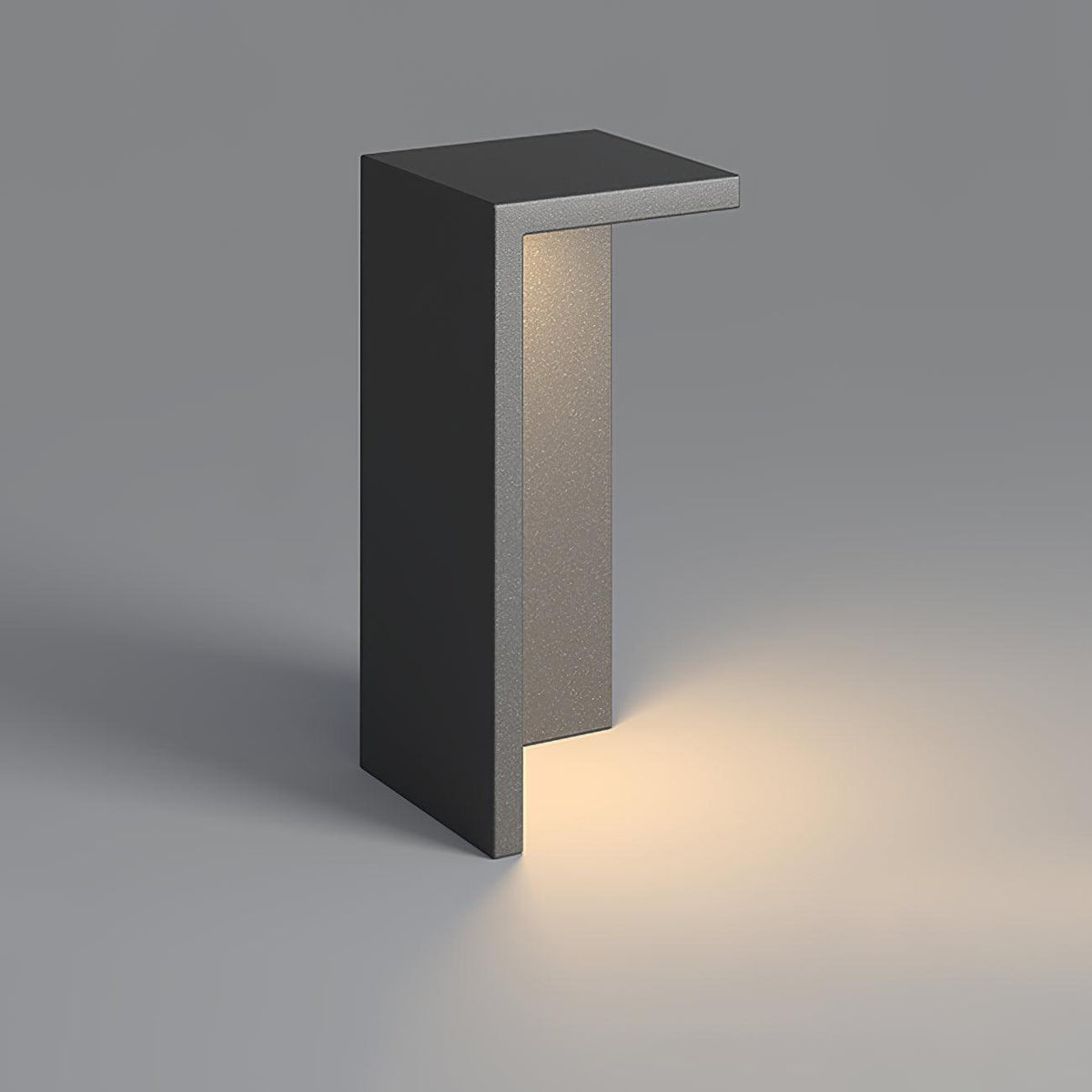 Desk Chair Garden Light ∅ 17.7″ x H 27.6″ / Dia 45cm x H 70cm / Dark Gray / Warm Light Table lamp