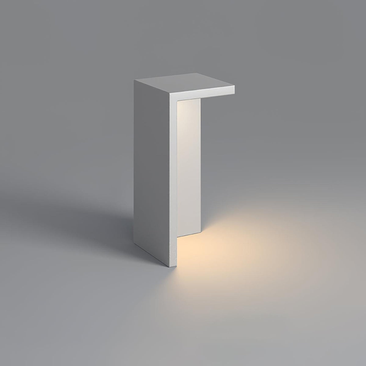 Desk Chair Garden Light ∅ 9.8″ x H 23.6″ / Dia 25cm x H 60cm / Gray / Warm Light Table lamp