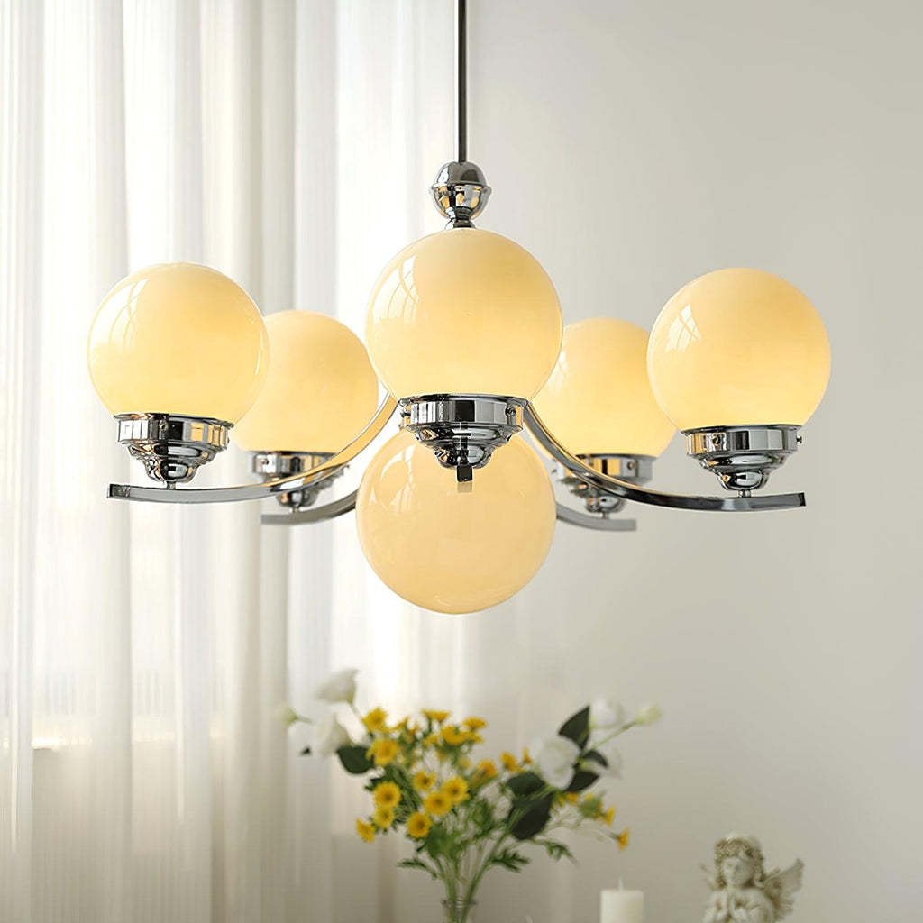 Dewdrop Globe Chandelier Chandelier