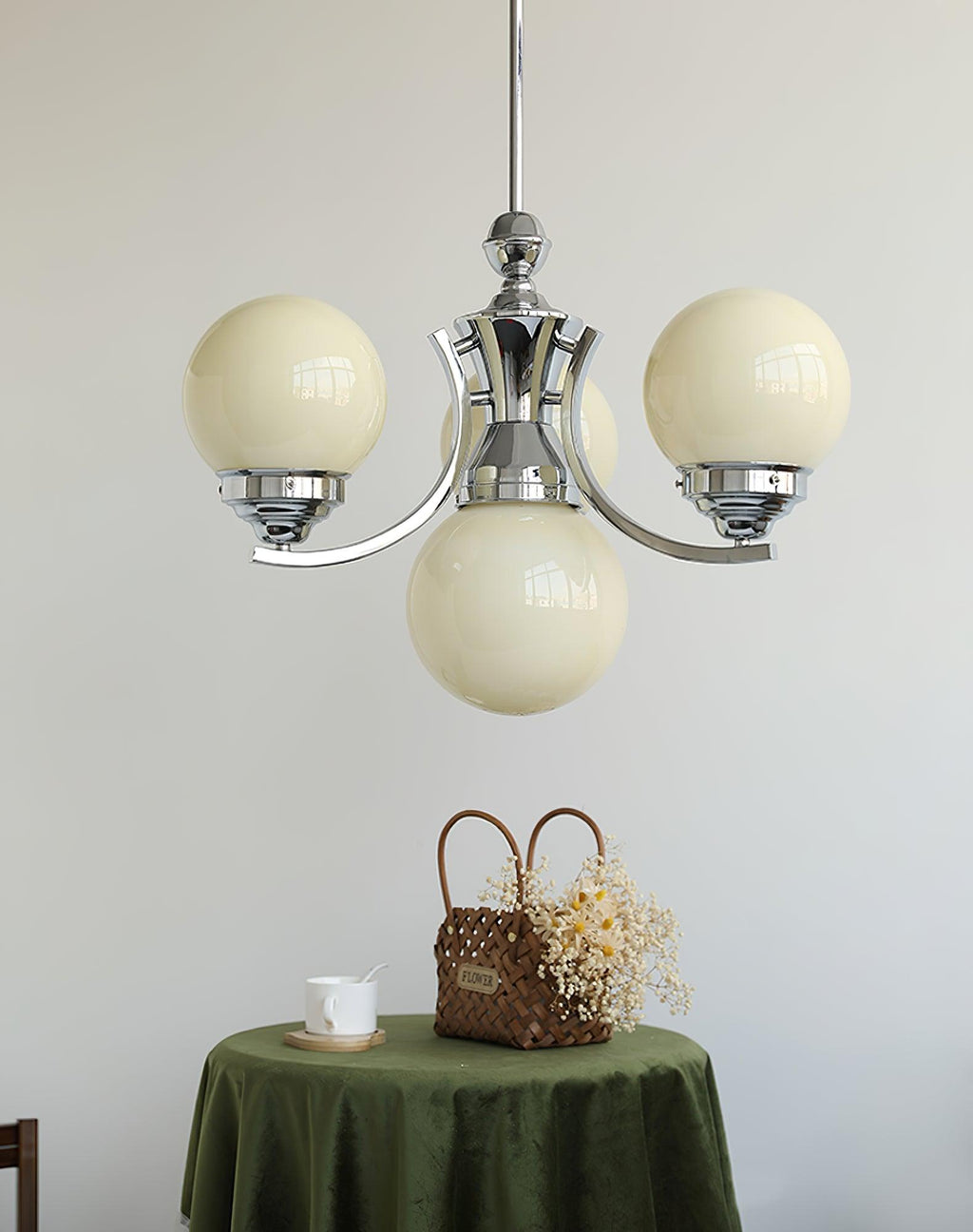Dewdrop Globe Chandelier Chandelier