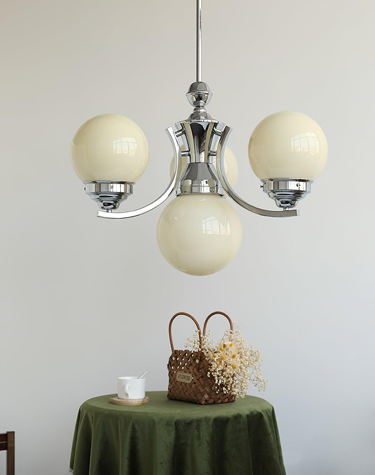 Dewdrop Globe Chandelier Chandelier