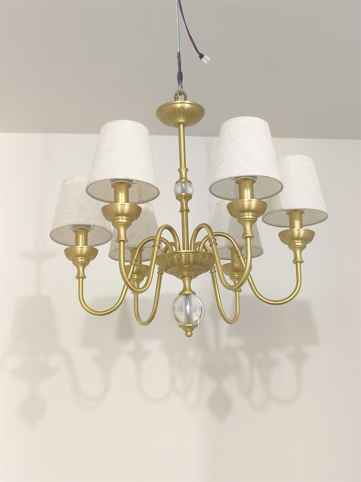 Diana Brass Chandelier
