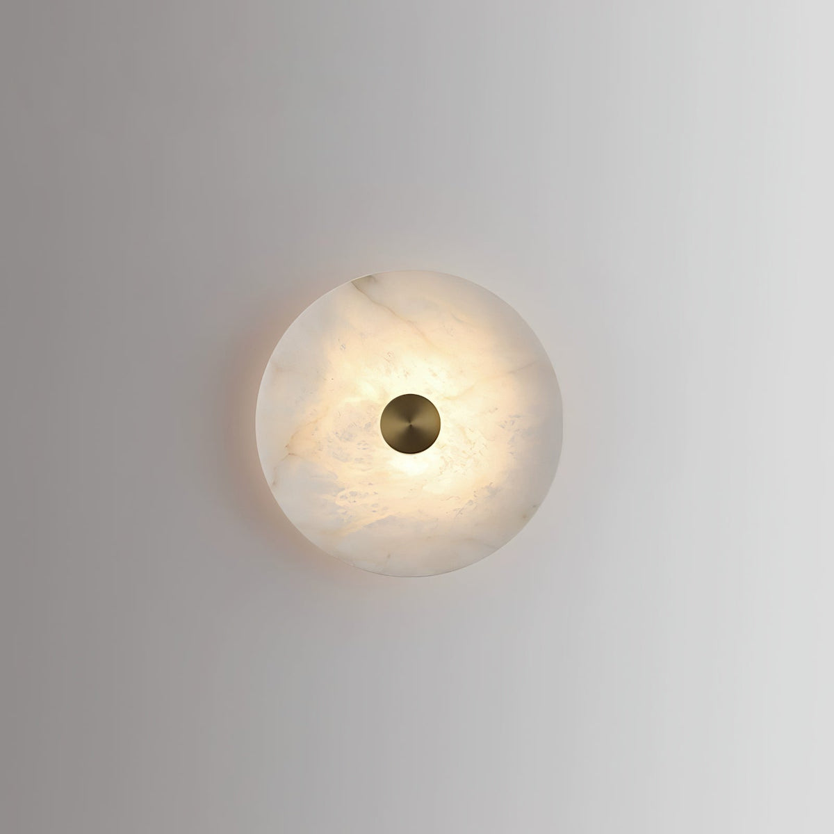 Disc Shaped Alabaster Wall Light Wall lamp