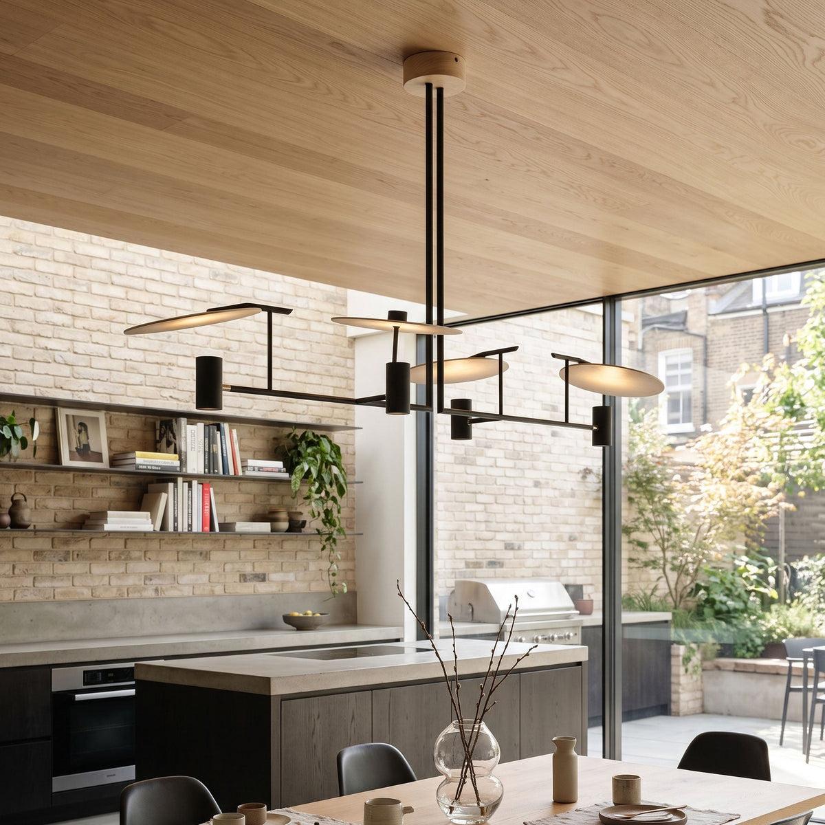 Dot Linear Chandelier